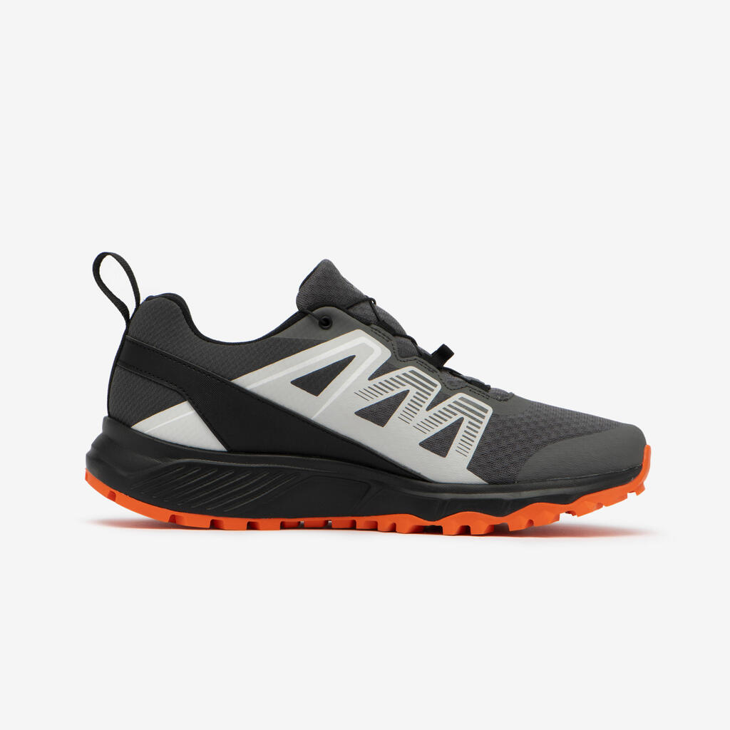 Men's Trail Running Shoes - Salomon Supera Trail 3 - Grey/Orange